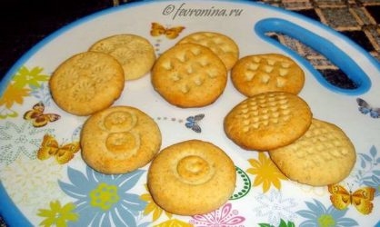 Несладкое печенье с семечками